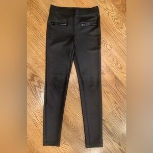 Express Faux Leather Black Pants Leggings Size S